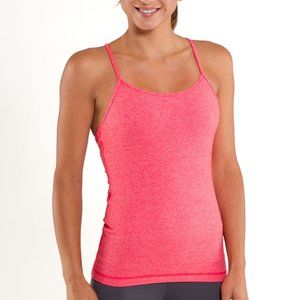 LULULEMON [6] Pink Heathered Power Y Lululemon Tank